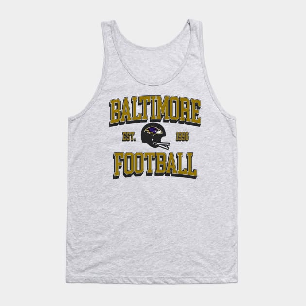 Baltimore Football Tank Top by mbloomstine